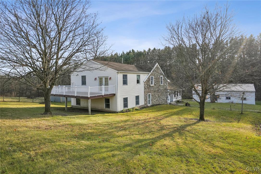 2426 Keeler Road Bath, PA 18014 - Photo 27 of 40 a view of a house with a yard and a large tree