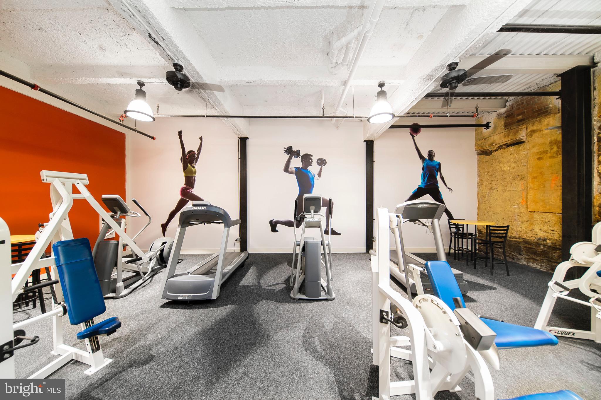 521 St Paul Street, Unit 3BR Baltimore, MD 21202 - Photo 11 of 44 a view of gym