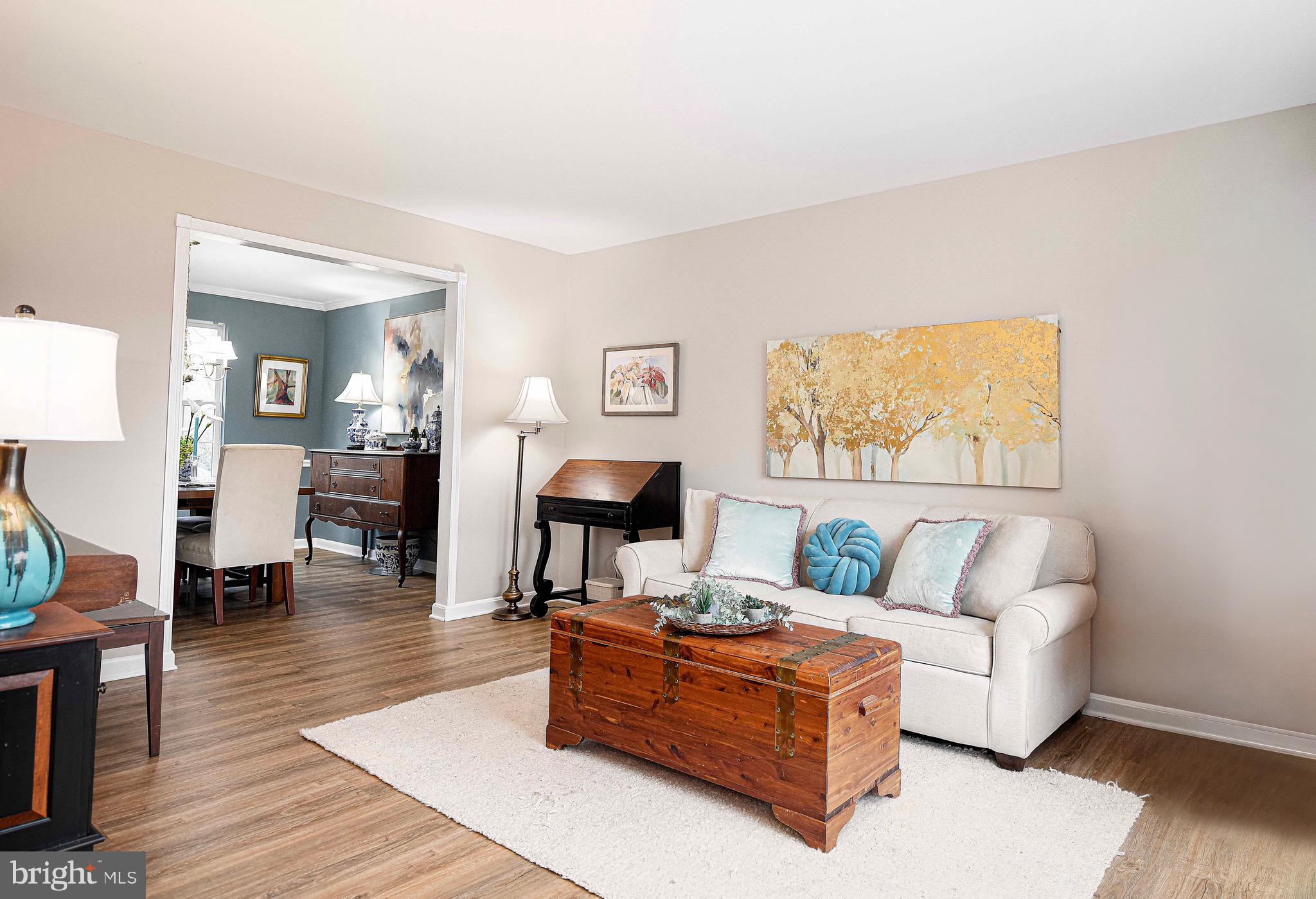 402 Hall Street Bel Air, MD 21014 - Photo 10 of 46 a living room with furniture and wooden floor