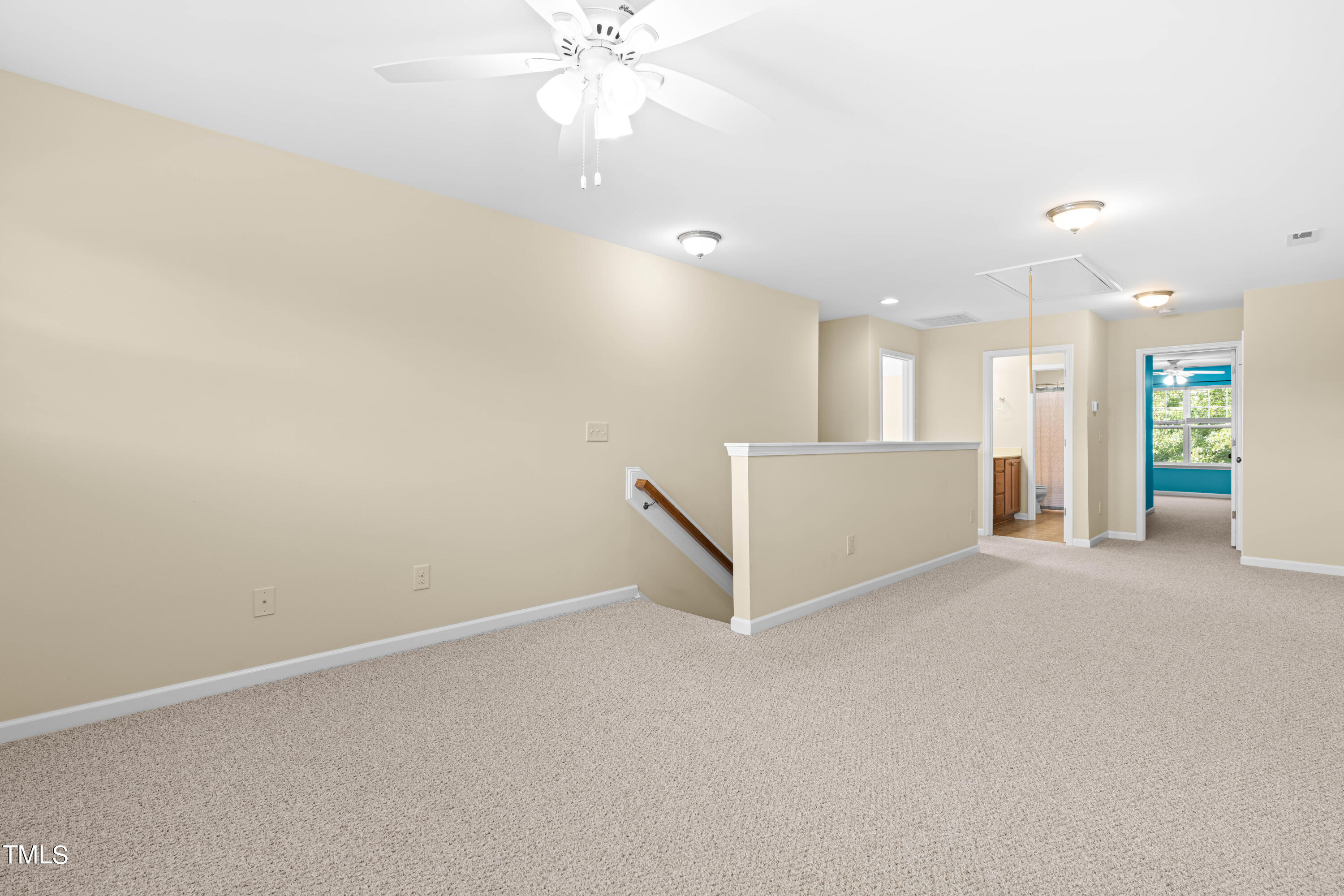 1305 Silver Beach Way Raleigh, NC 27606 - Photo 20 of 47 an empty room with fan and windows