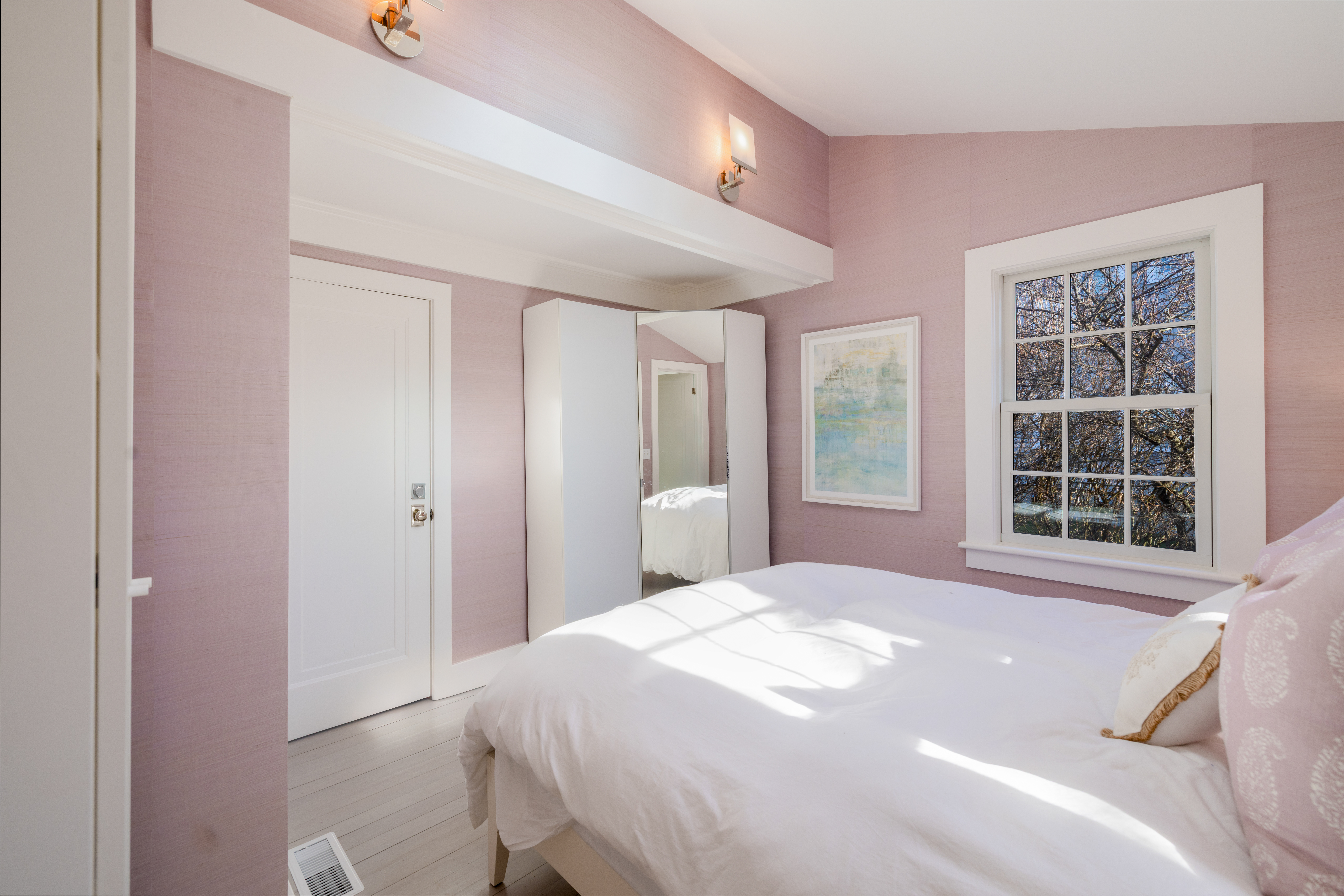6 Harbor Terrace Nantucket, MA 02554 - Photo 12 of 18 a bedroom with a bed and a window