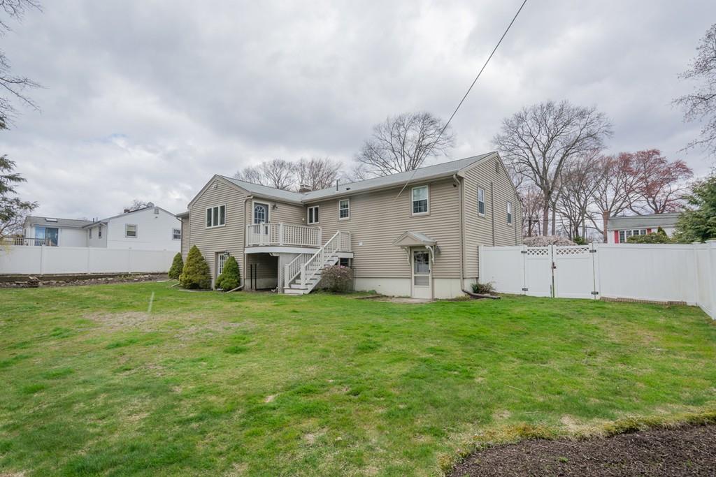 18 Harding Street Milford, MA 01757 - Photo 27 of 28 a view of a house with a back yard