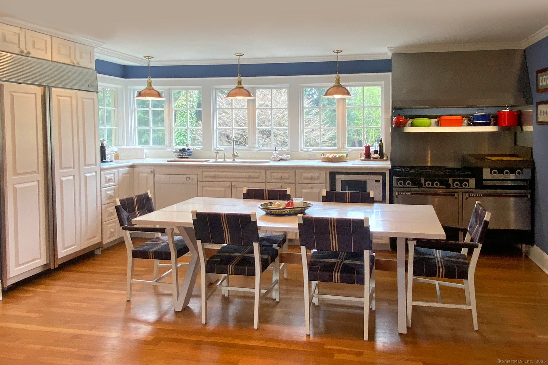 95 Compo Road North Westport, CT 06880 - Photo 20 of 28 a view of a dining room with furniture window and outside view