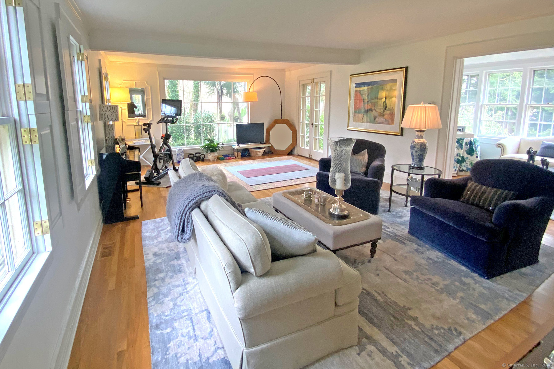 95 Compo Road North Westport, CT 06880 - Photo 22 of 28 a living room with furniture and a large window