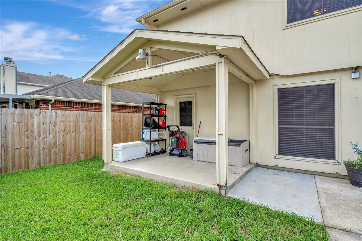 4235 Park Ridge Drive Pasadena, TX 77504 - Photo 3 of 41 a view of a house with porch and furniture