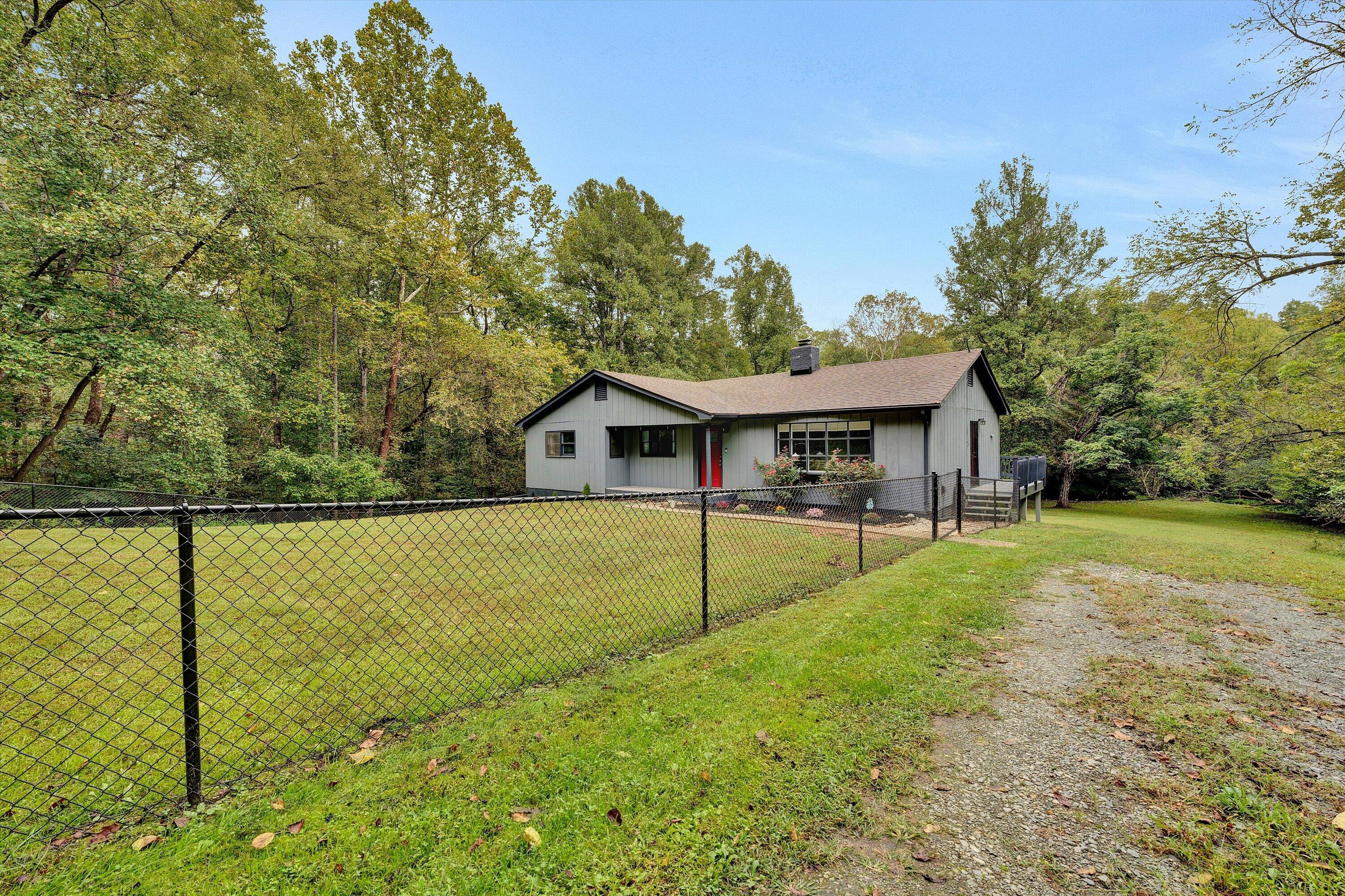 6200 Goodview Road Goodview, VA 24095 - Photo 34 of 37 Partially Fenced Yard