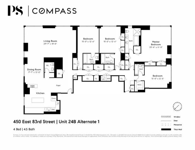 $5,300,000 | 450 East 83rd Street, Unit 24BC | Upper East Side