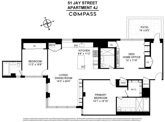 $2,610,000 | 51 Jay Street, Unit 4J | DUMBO