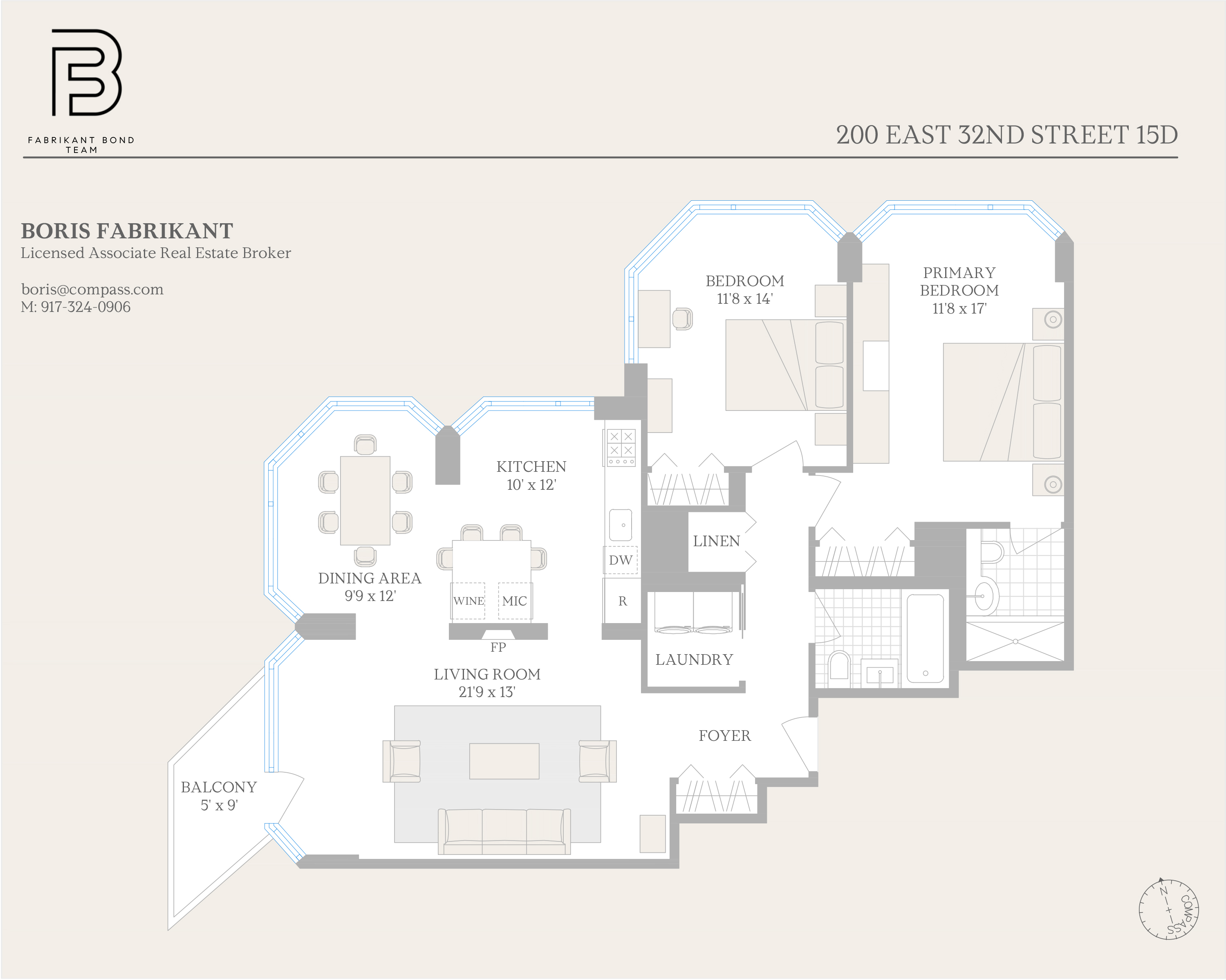 200 East 32nd Street, Unit 15D Manhattan, NY 10016 - Photo 16 of 16