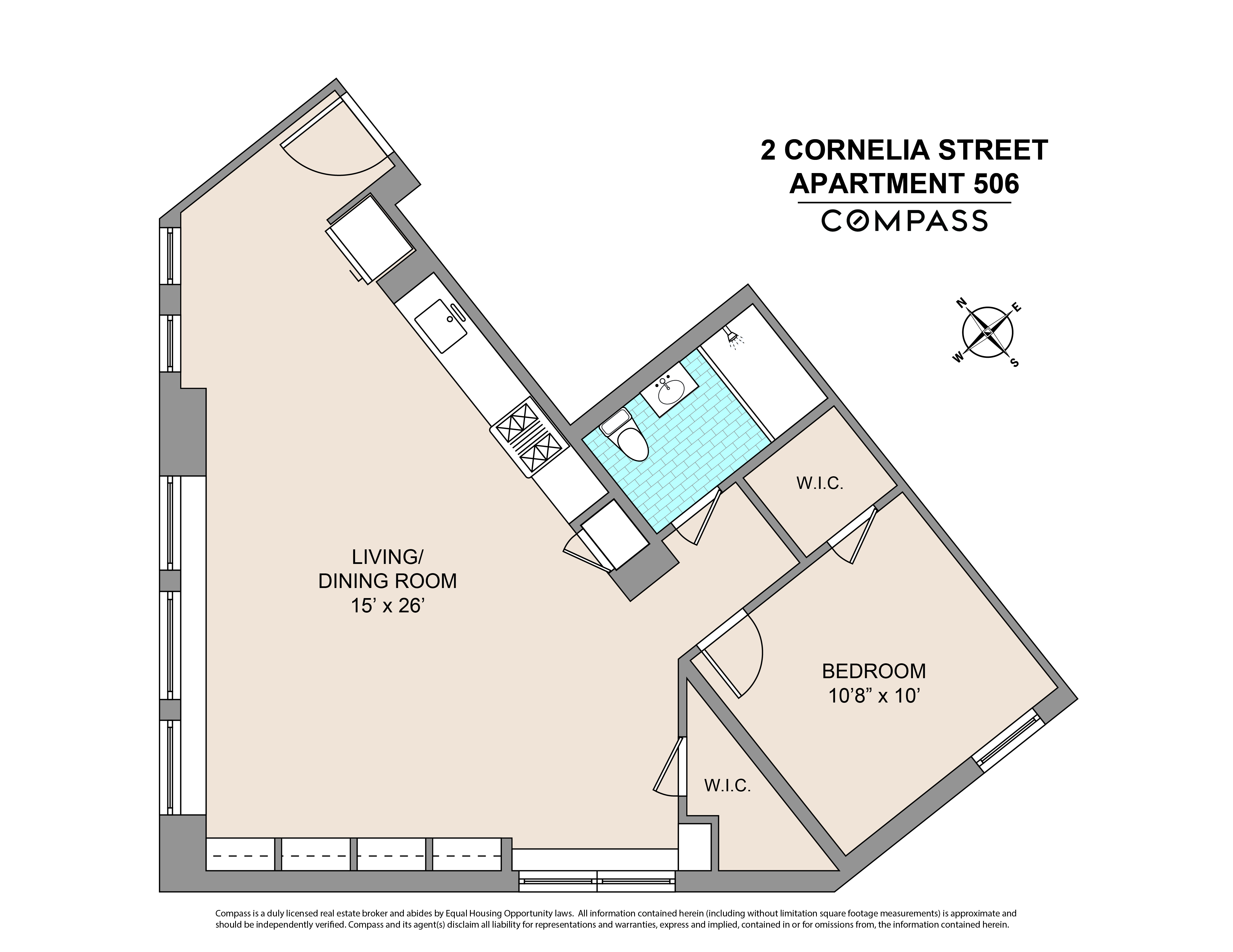 2 Cornelia Street, Unit 506 Manhattan, NY 10014 - Photo 5 of 5