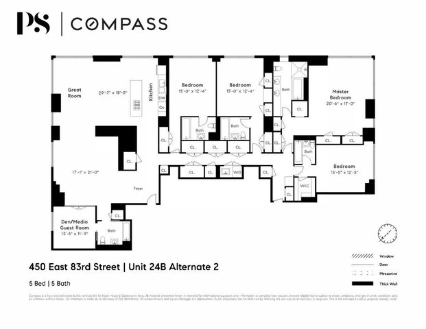 $5,300,000 | 450 East 83rd Street, Unit 24BC | Upper East Side