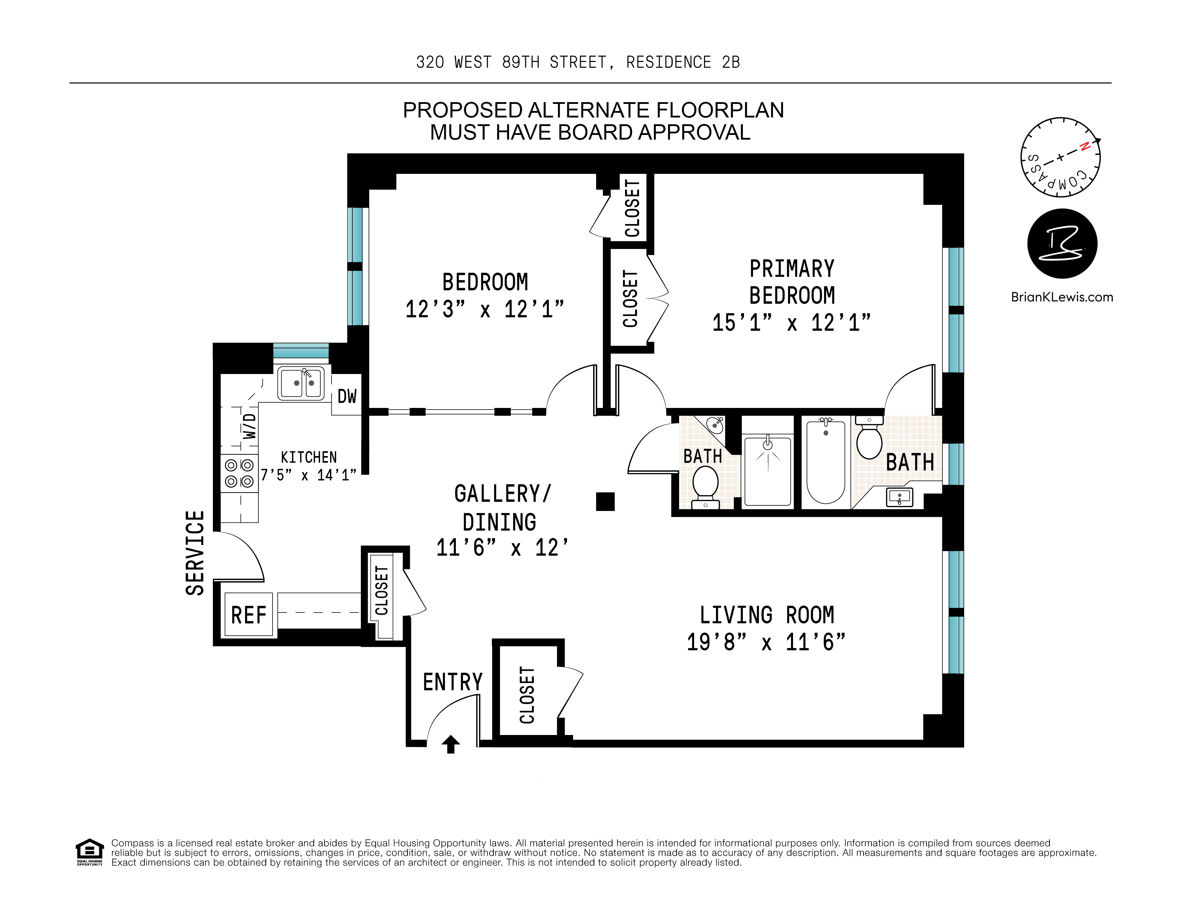 320 West 89th Street, Unit 2B Manhattan, NY 10024 - Photo 9 of 9