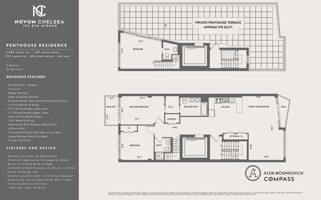 $3,700,000 | 192 8th Avenue, Unit PH | Chelsea