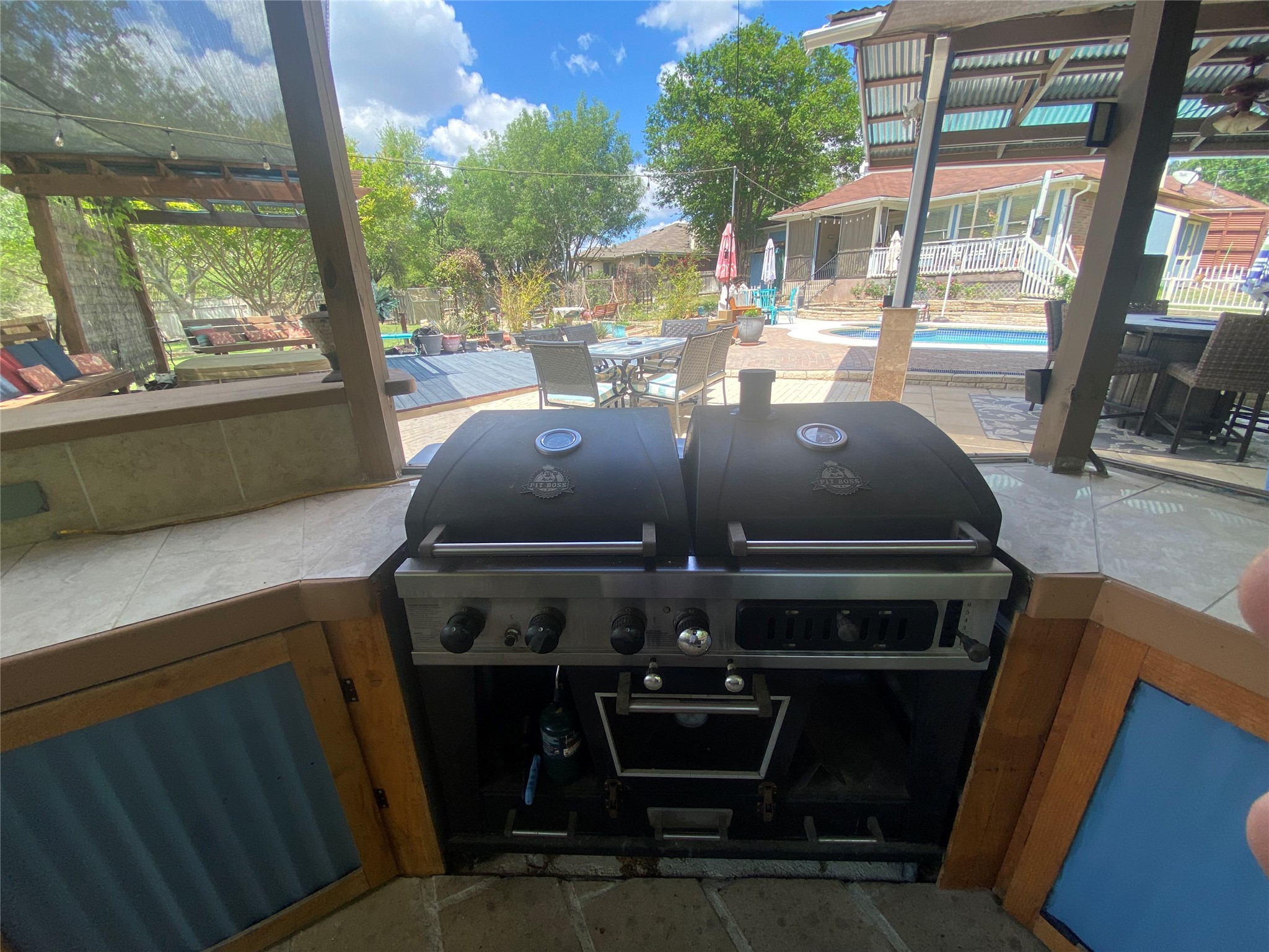 315 Appleton Court Buda, TX 78610 - Photo 19 of 28 a front view of a house with outdoor seating