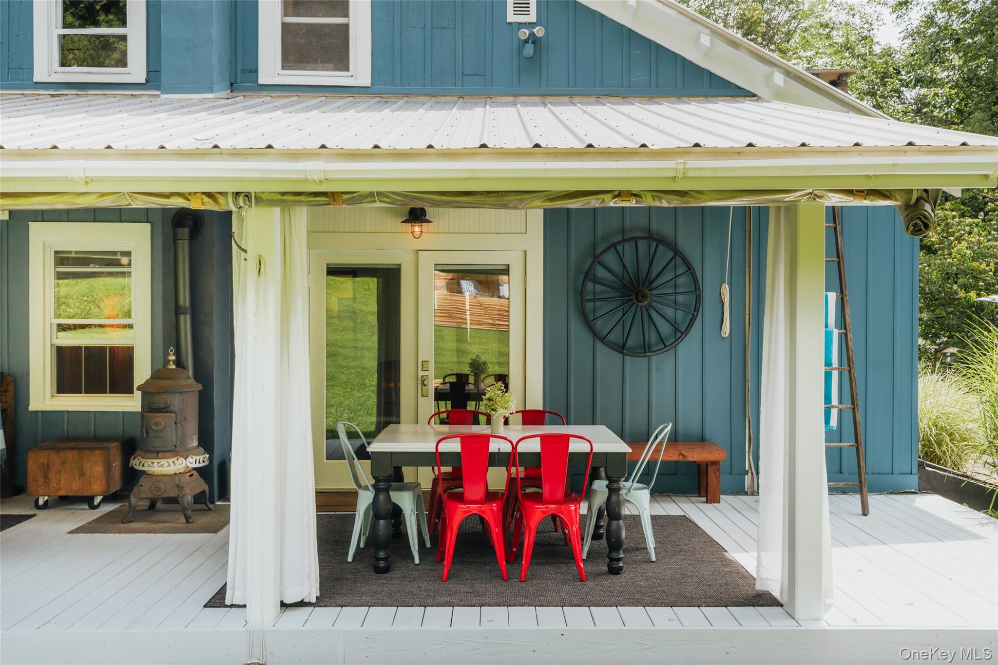 1680 Gulf Road North Branch, NY 12766 - Photo 21 of 45 View of patio with a deck and outdoor dining area
