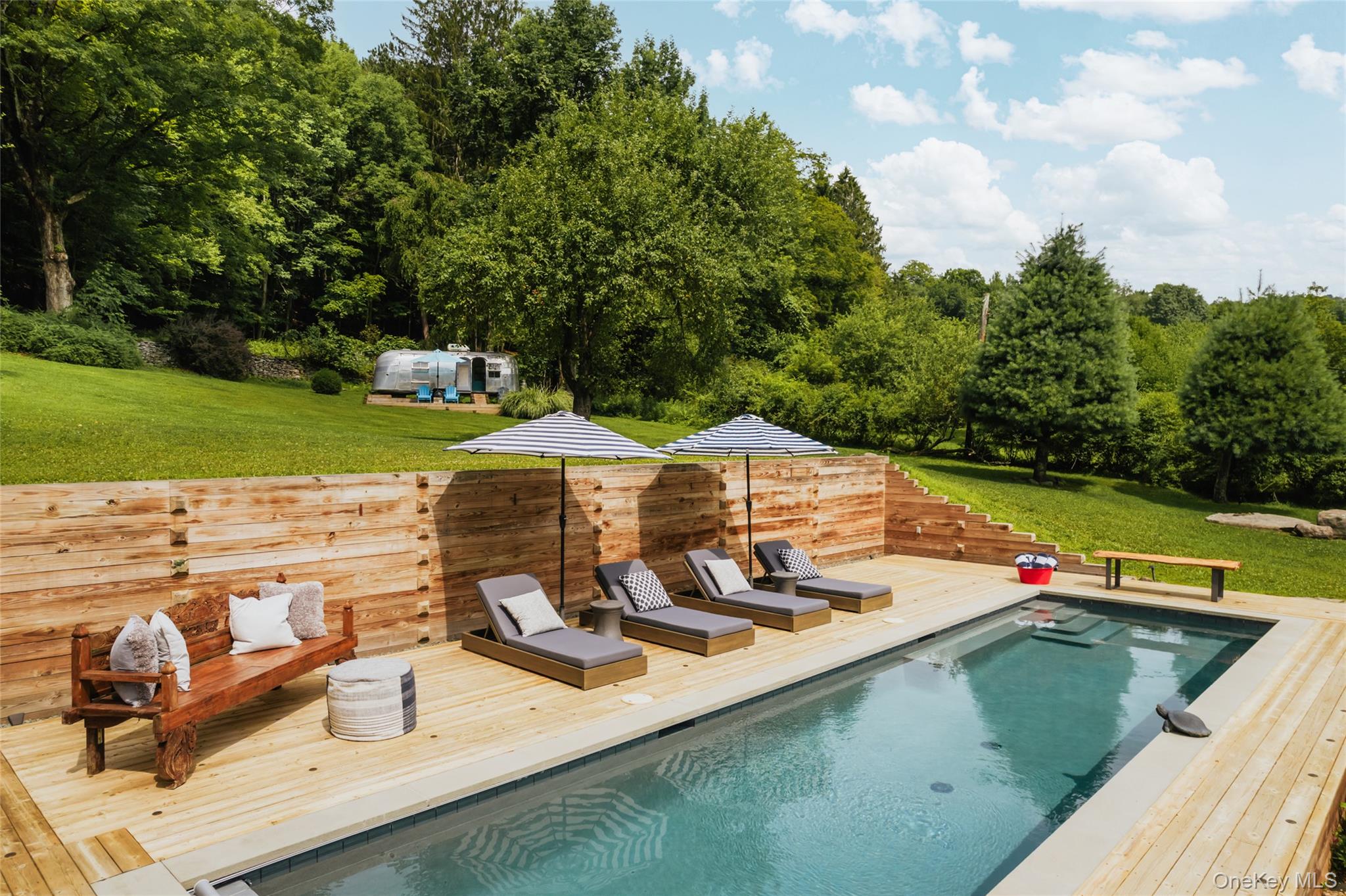 1680 Gulf Road North Branch, NY 12766 - Photo 23 of 45 Swimming pool featuring a yard and a wooden deck