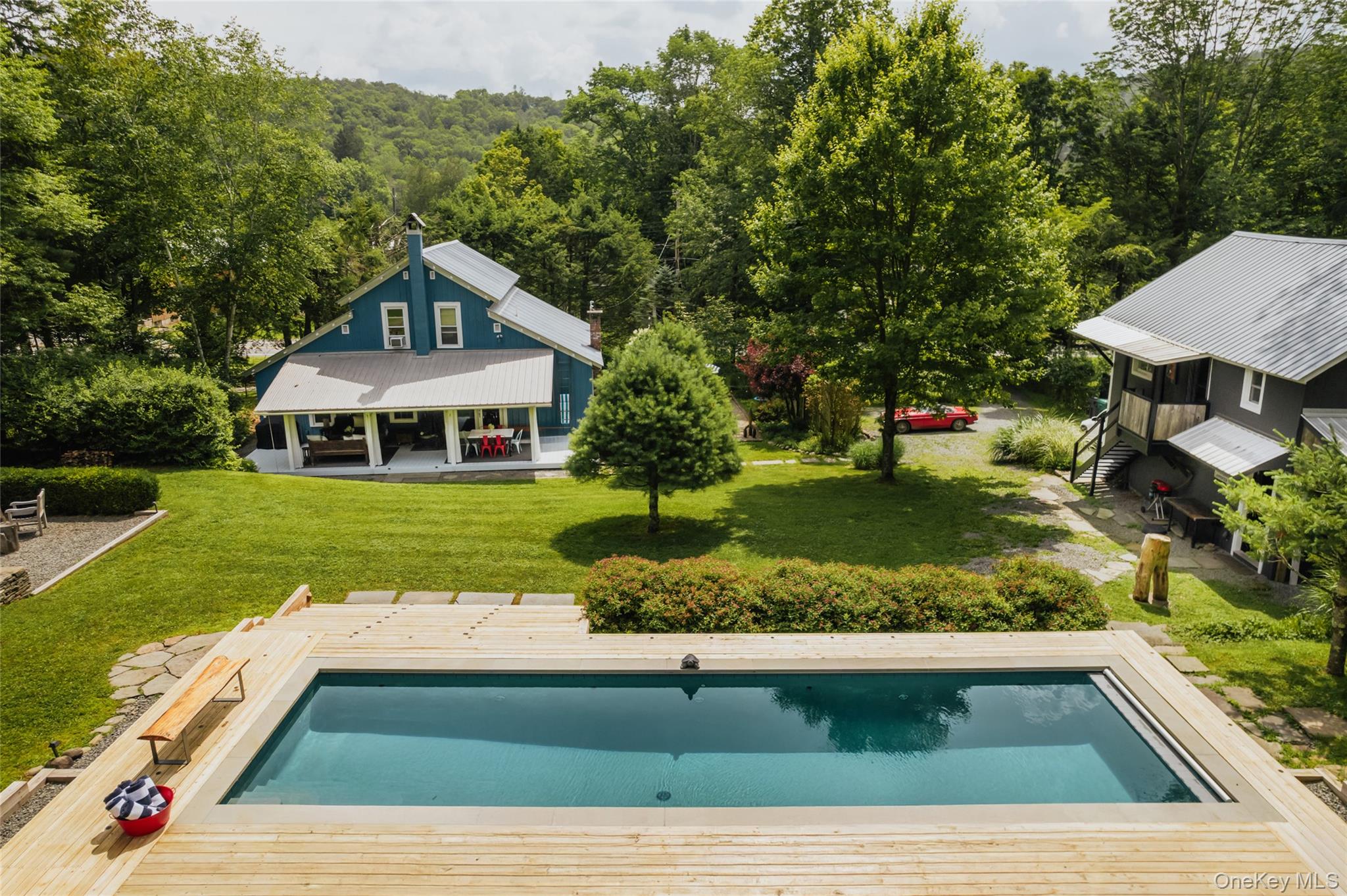 1680 Gulf Road North Branch, NY 12766 - Photo 34 of 45 Swimming pool featuring a yard and a mature trees