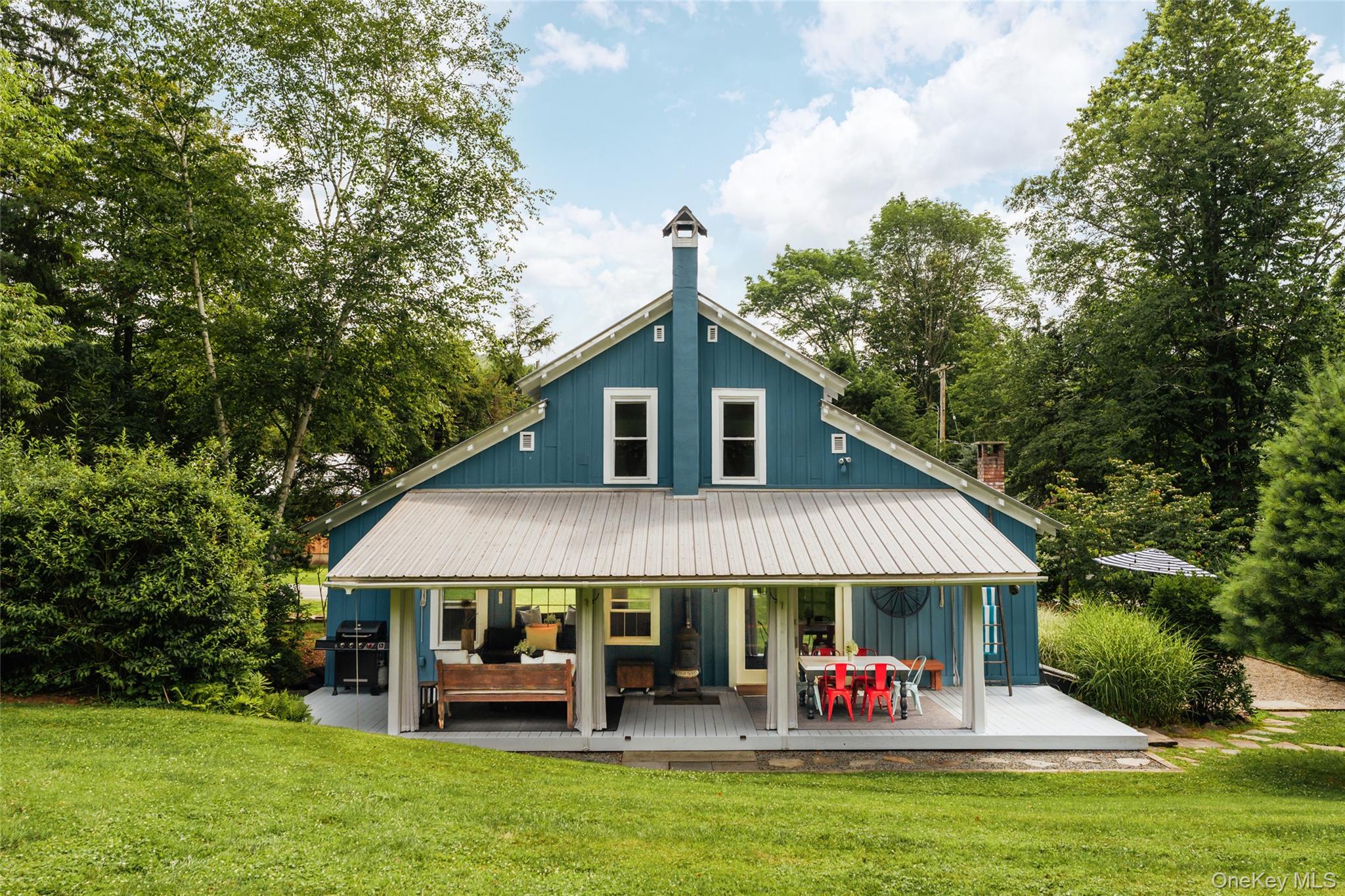 1680 Gulf Road North Branch, NY 12766 - Photo 41 of 45 Covered porch with curtains for cooler nights