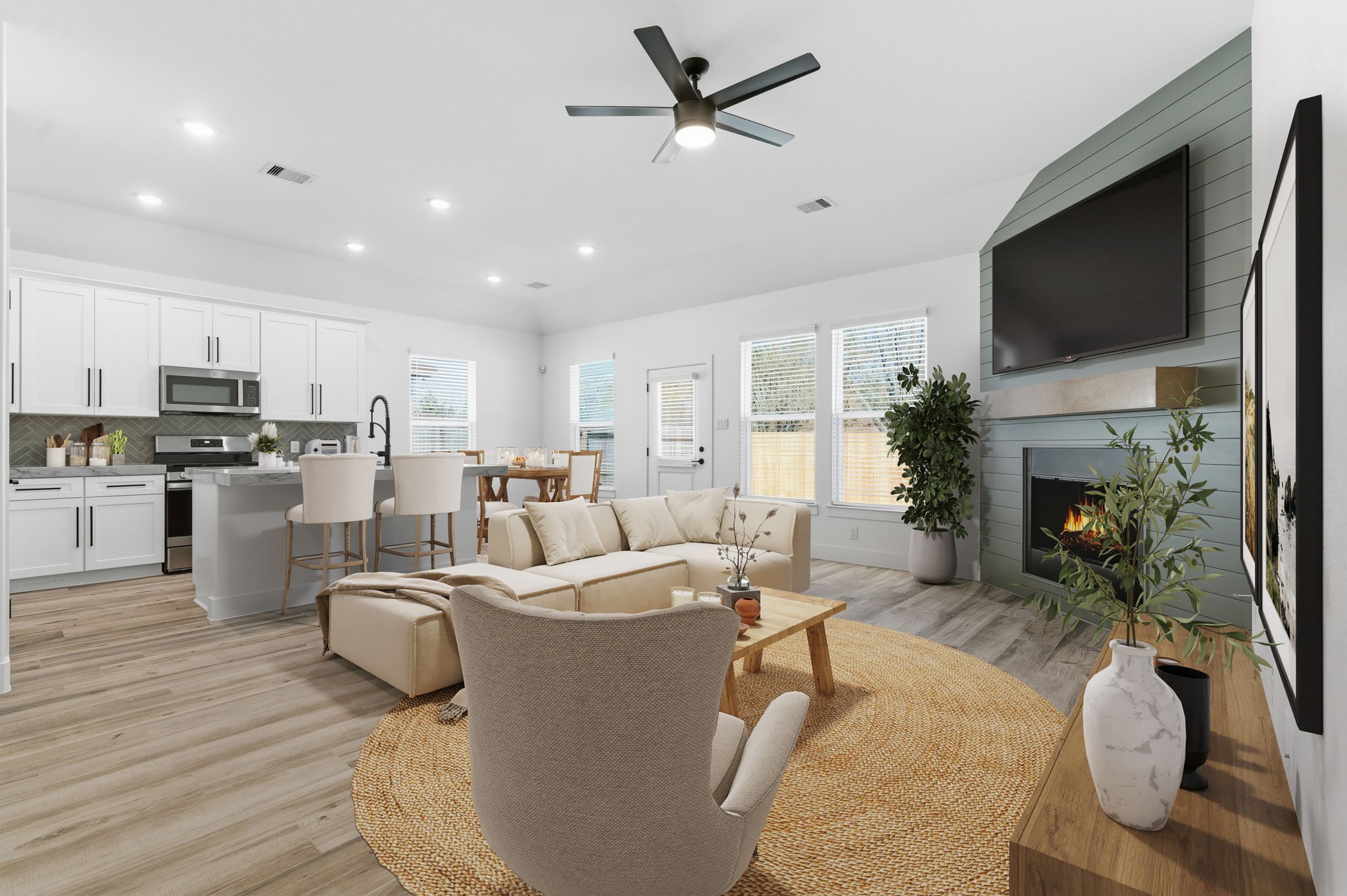 THE PERFECT PLACE TO RELAX, ENJOY FAMILY AND FRIENDS TO GATHER WITHOUT LEAVING THE CHEF OUT! OPEN, FRESH, NEW! BE THE FIRST ONE TO ENJOY THIS AMAZING ONE STORY HOME AND THE LAKE LIFESTYLE THAT SEVEN COVES OFFERS. ** Virtual Staged in all pictures with furniture.