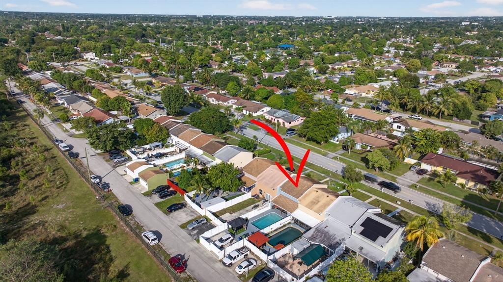 6224 Southwest 7th Street Margate, FL 33068 - Photo 2 of 51 an aerial view of residential houses with outdoor space
