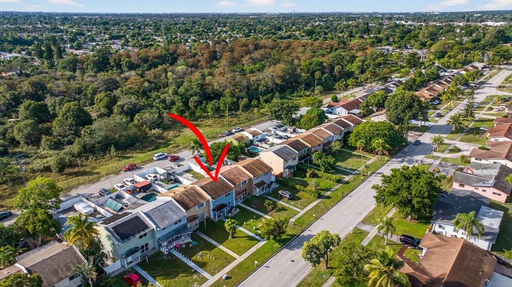 6224 Southwest 7th Street Margate, FL 33068 - Photo 49 of 51 an aerial view of residential houses with outdoor space
