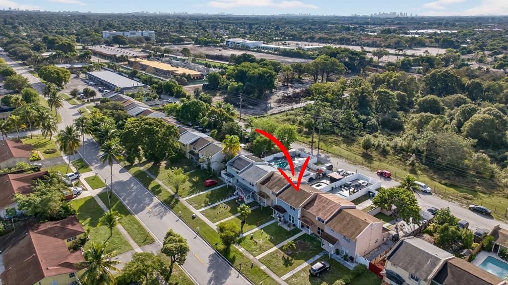 6224 Southwest 7th Street Margate, FL 33068 - Photo 50 of 51 an aerial view of residential houses with outdoor space