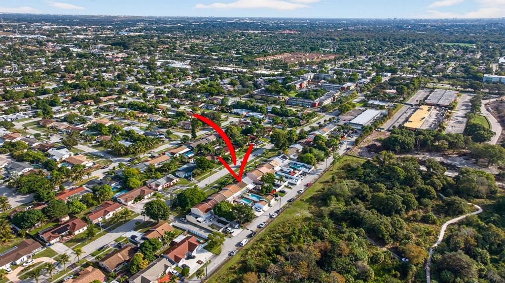 6224 Southwest 7th Street Margate, FL 33068 - Photo 6 of 51 an aerial view of residential houses with outdoor space and trees