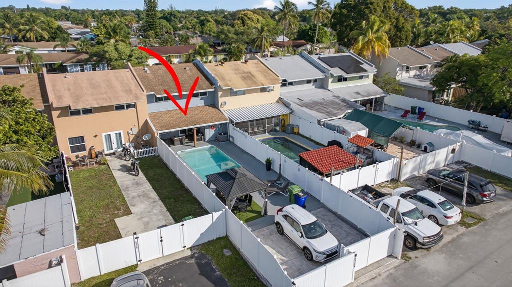 6224 Southwest 7th Street Margate, FL 33068 - Photo 7 of 51 an aerial view of multiple houses with yard