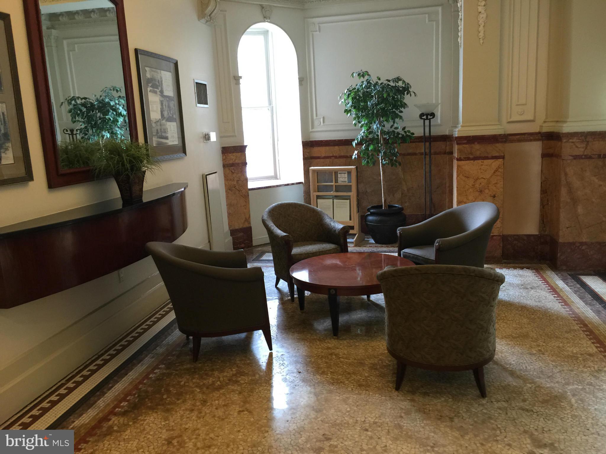 1615 Q Street Northwest, Unit 913 Washington, DC 20009 - Photo 2 of 24 Building Lobby