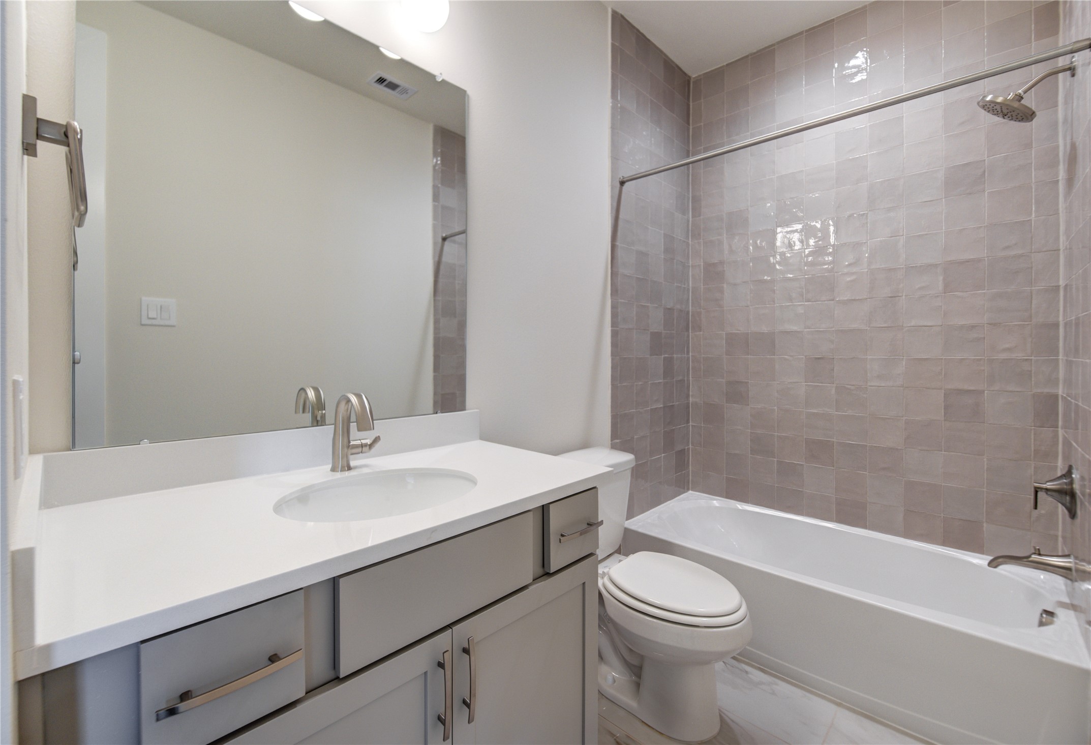 1504 Story Street Houston, TX 77055 - Photo 38 of 45 One of the two secondary bathrooms on the second floor