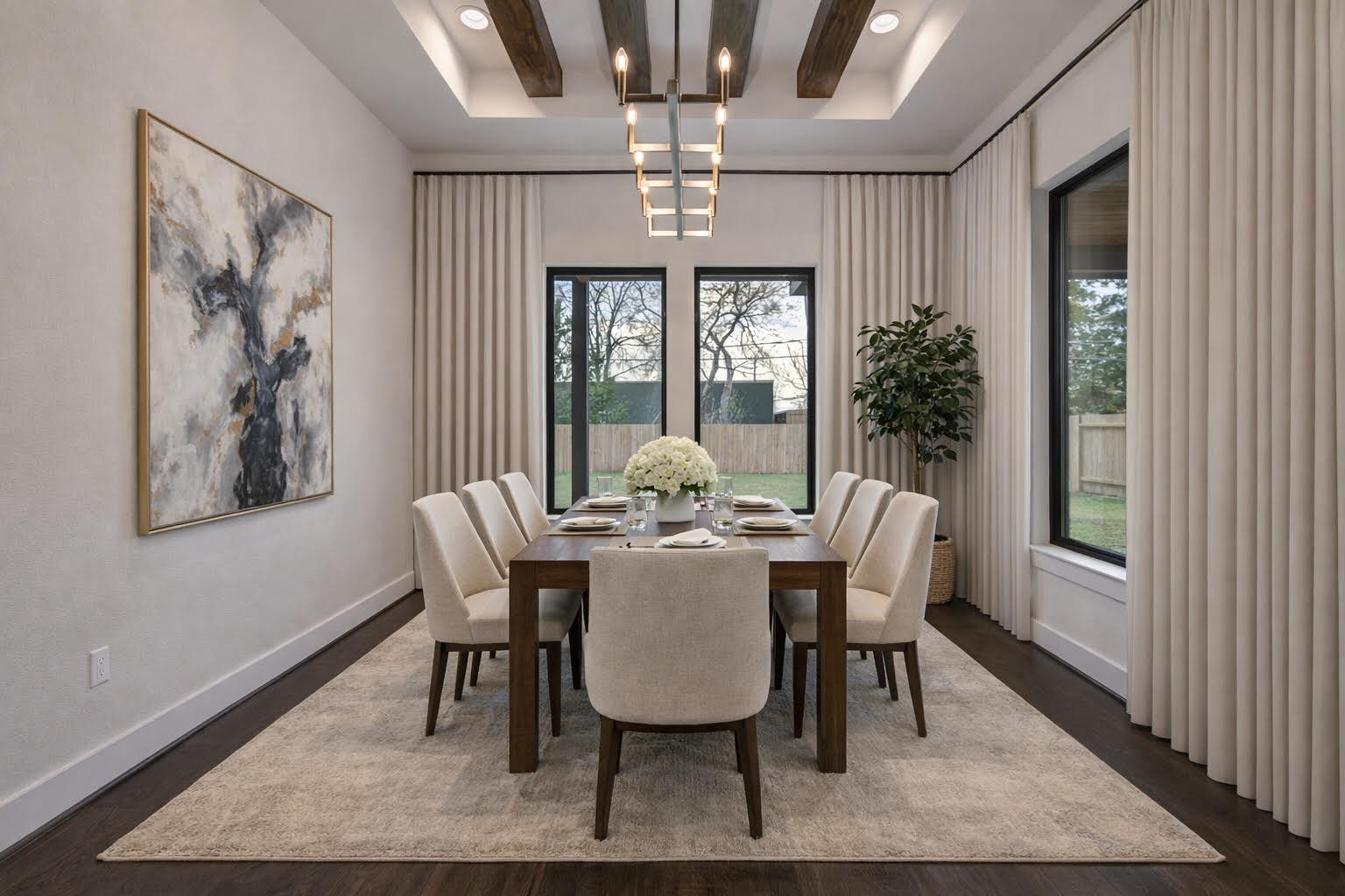 1504 Story Street Houston, TX 77055 - Photo 10 of 45 Welcome home to quiet luxury. *Virtually staged