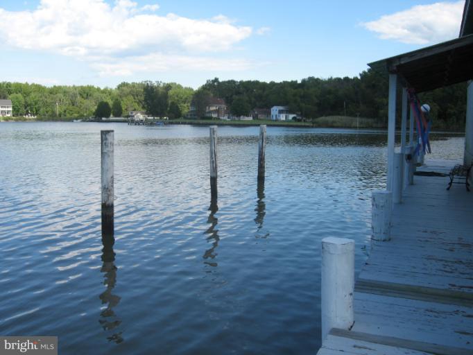 View of one of three slips at the property