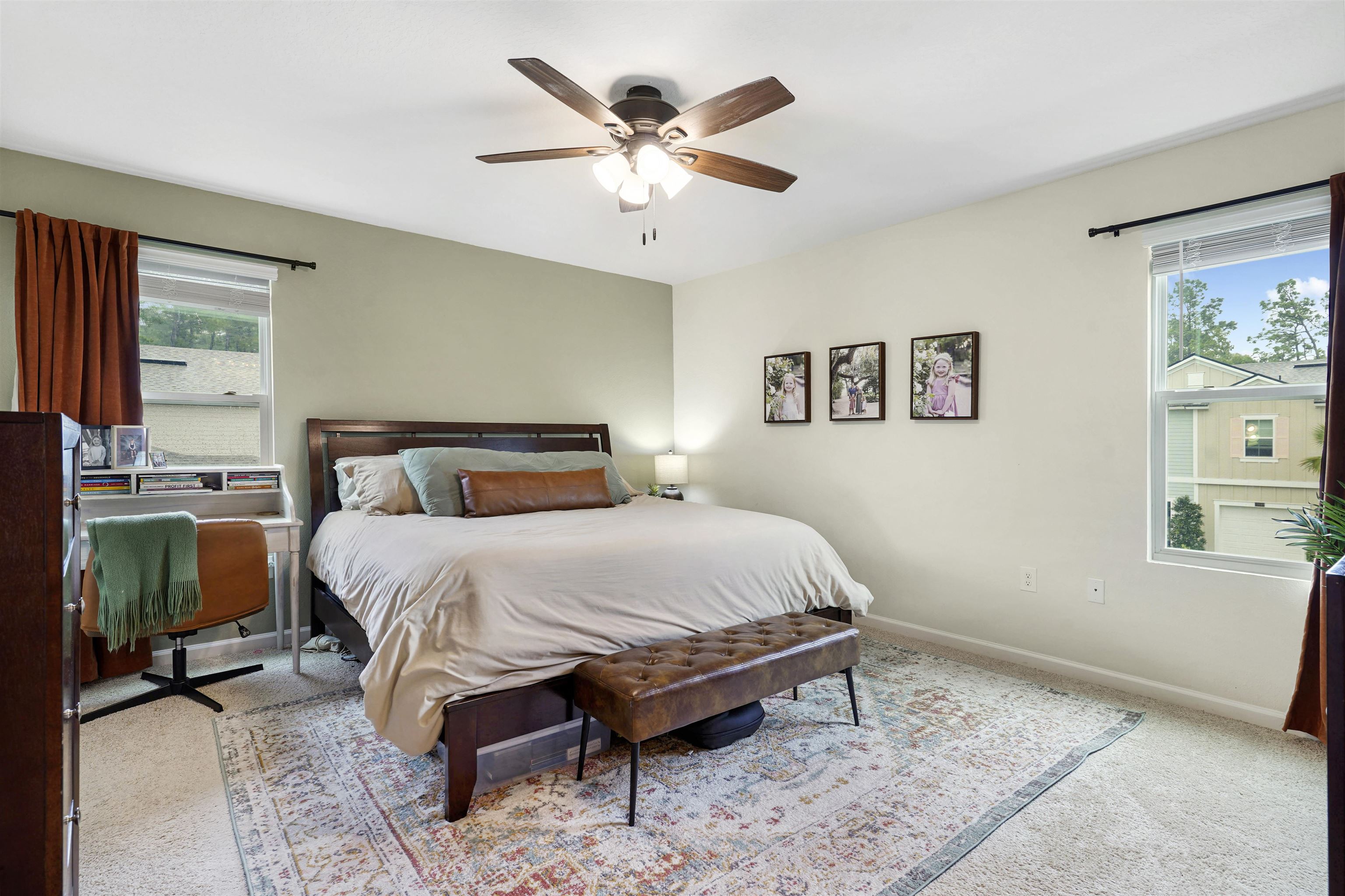 135 Pomona Way St. Augustine, FL 32095 - Photo 5 of 33 a bedroom with a bed and window