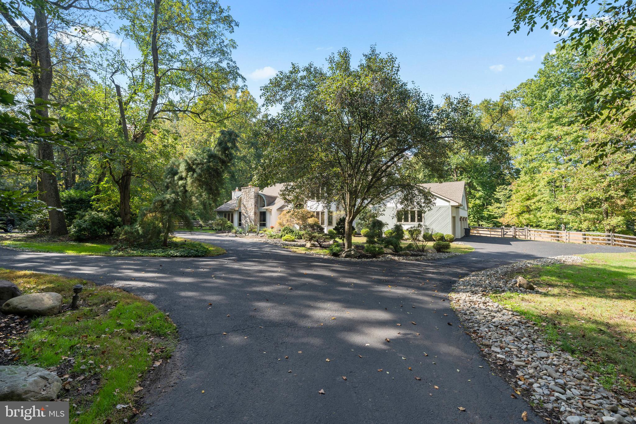 1017 Davis Road Ambler, PA 19002 - Photo 66 of 66 View down long drive toward house