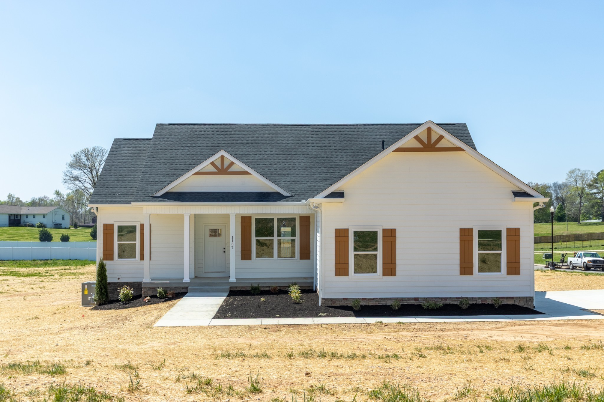 1137 Goose Drive Springfield, TN 37172 - Photo 1 of 28 a front view of a house with a yard