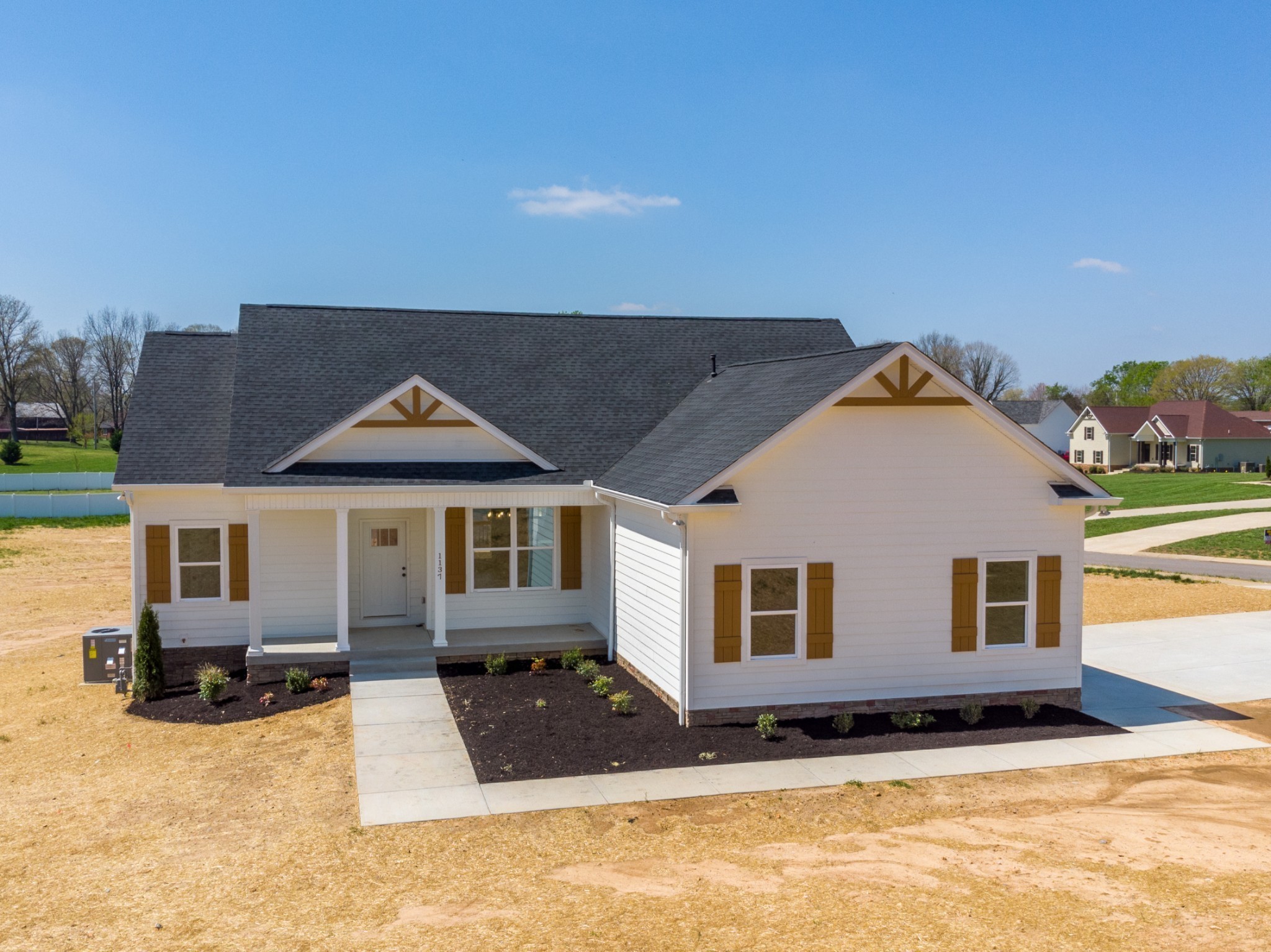 1137 Goose Drive Springfield, TN 37172 - Photo 3 of 28 a front view of a house with a yard