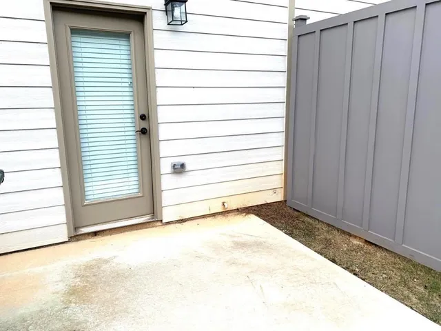 a view of a house with a outdoor space