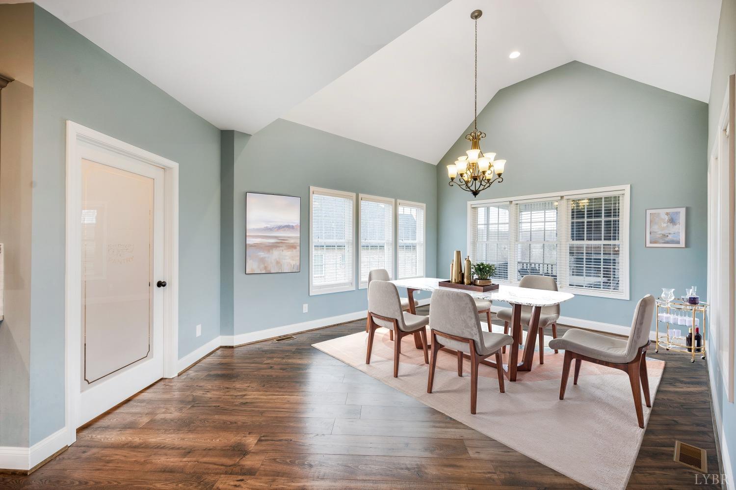 1695 Colby Drive Forest, VA 24551 - Photo 18 of 92 a view of a dining room with furniture window and outside view