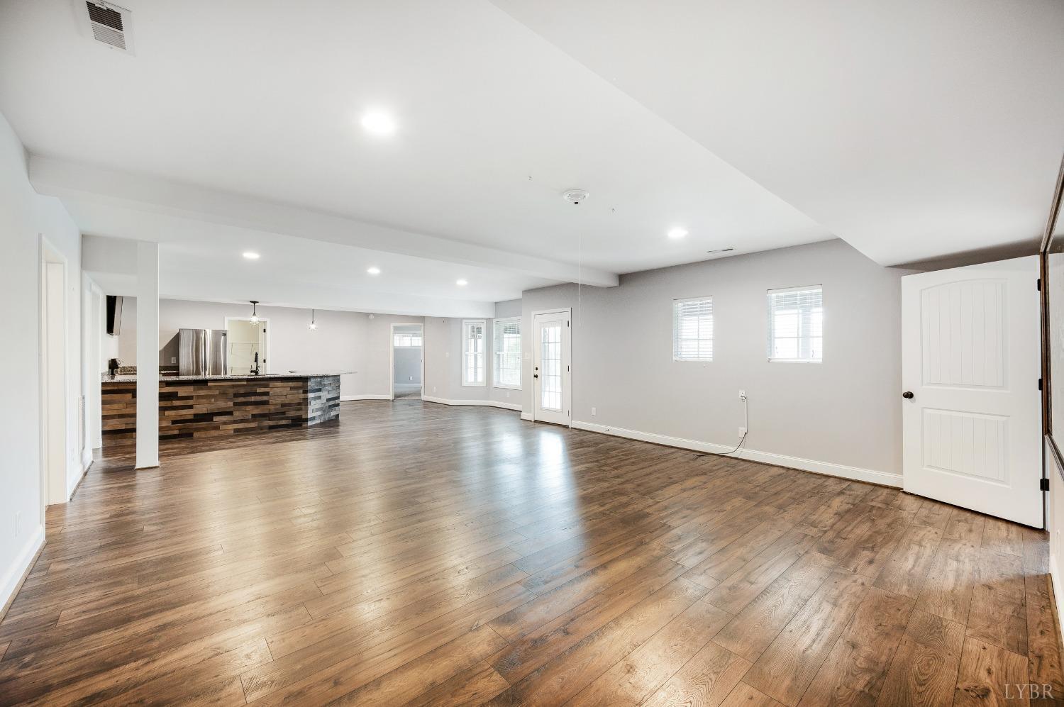 1695 Colby Drive Forest, VA 24551 - Photo 64 of 92 Basement family room with full kitchen and pantry