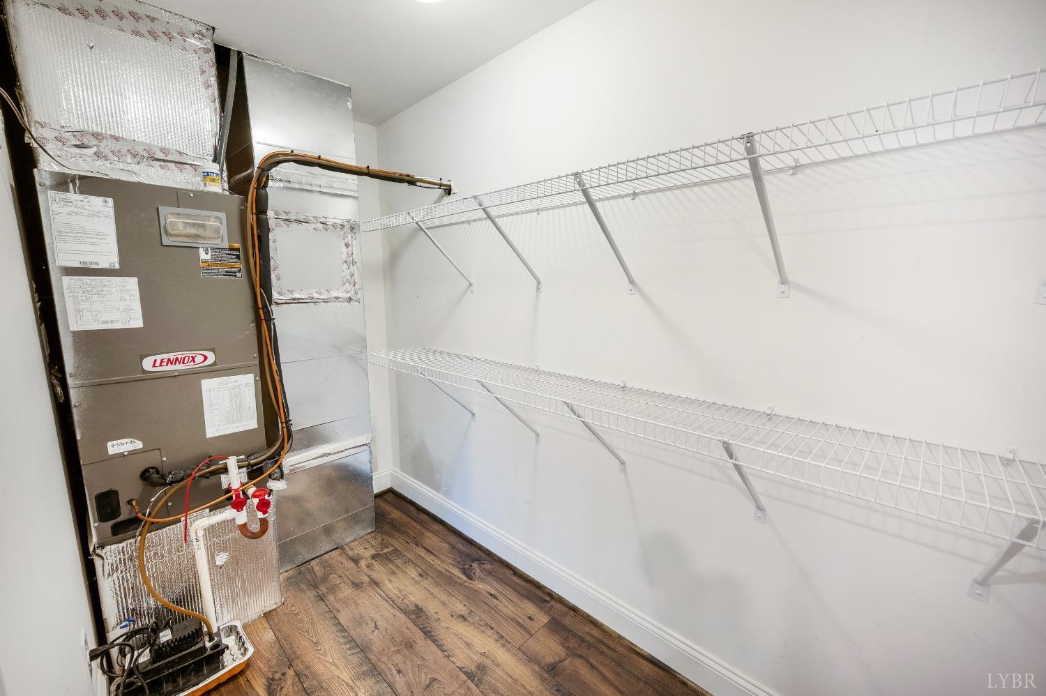 1695 Colby Drive Forest, VA 24551 - Photo 68 of 92 a view of a room with wooden floor and windows