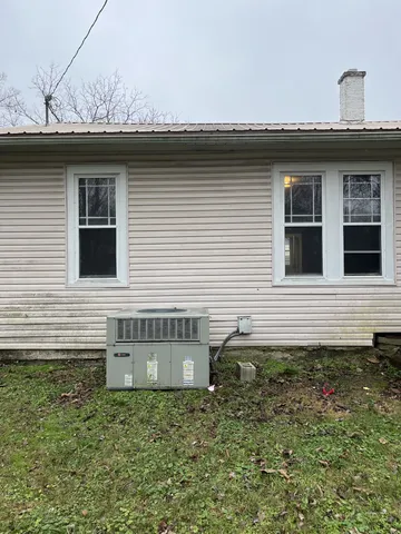 a front view of a house with garage
