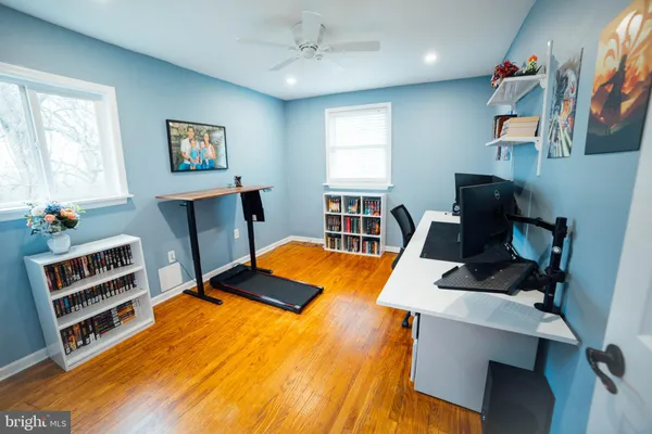 a view of a room with storage and utility room