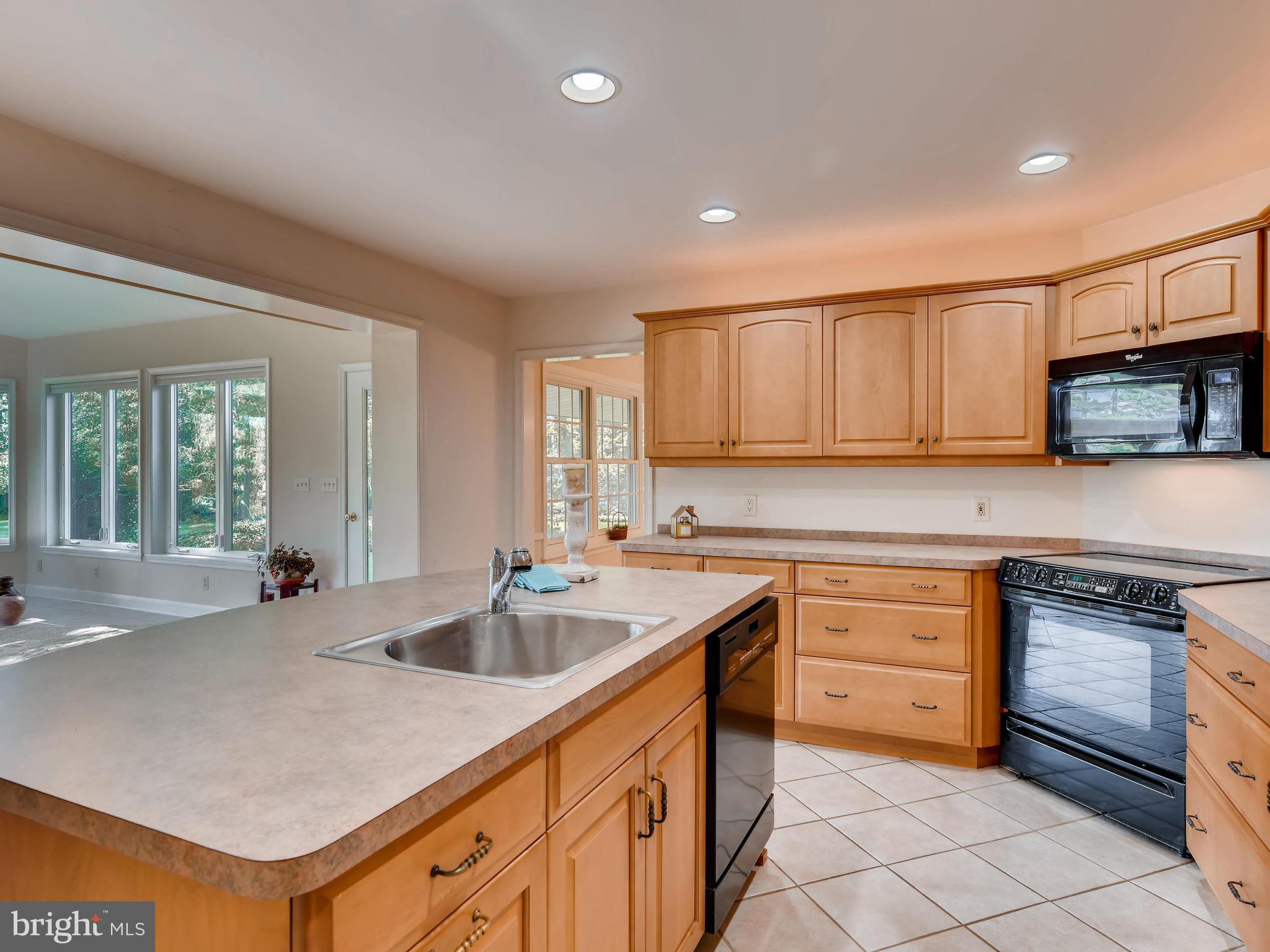 327 East Timonium Road Lutherville-Timonium, MD 21093 - Photo 11 of 30 Kitchen Opens to Family Room Addition
