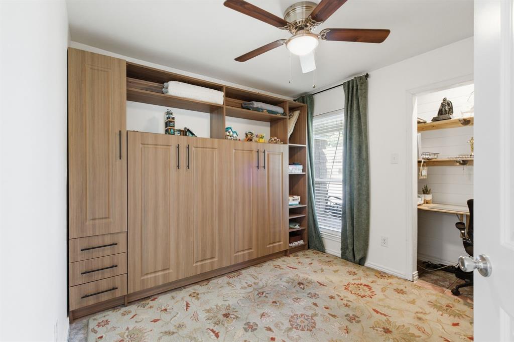 7801 Defender Lane Rowlett, TX 75089 - Photo 21 of 35 Office/bedroom, Murphy bed does not convey