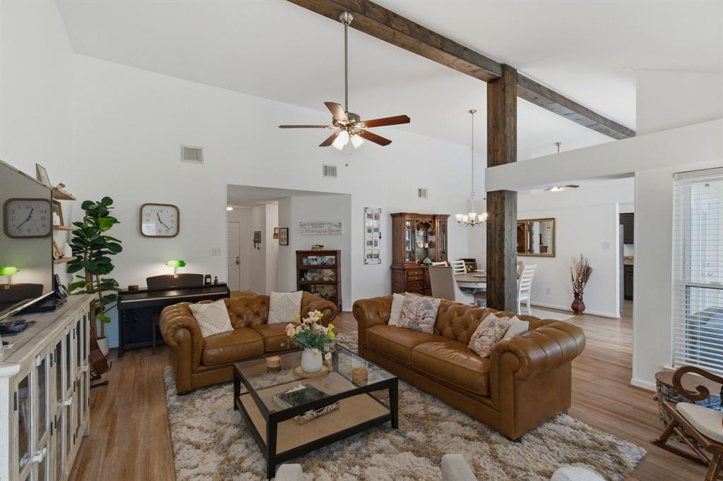 7801 Defender Lane Rowlett, TX 75089 - Photo 9 of 35 Open Living room and dining room