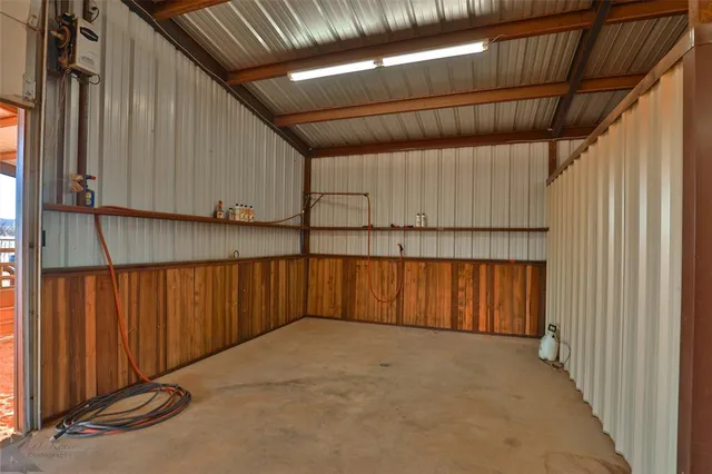 a view of storage and utility room