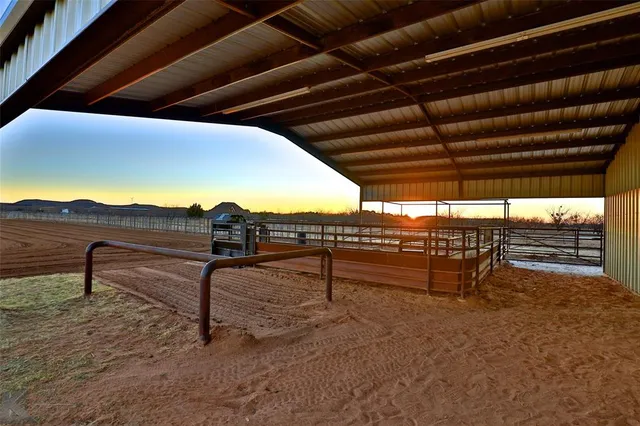 a view of outdoor space with seating