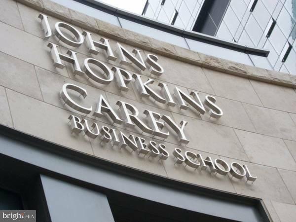 250 President Street, Unit 609 Baltimore, MD 21202 - Photo 21 of 28 Johns Hopkins Carey Business School Signage