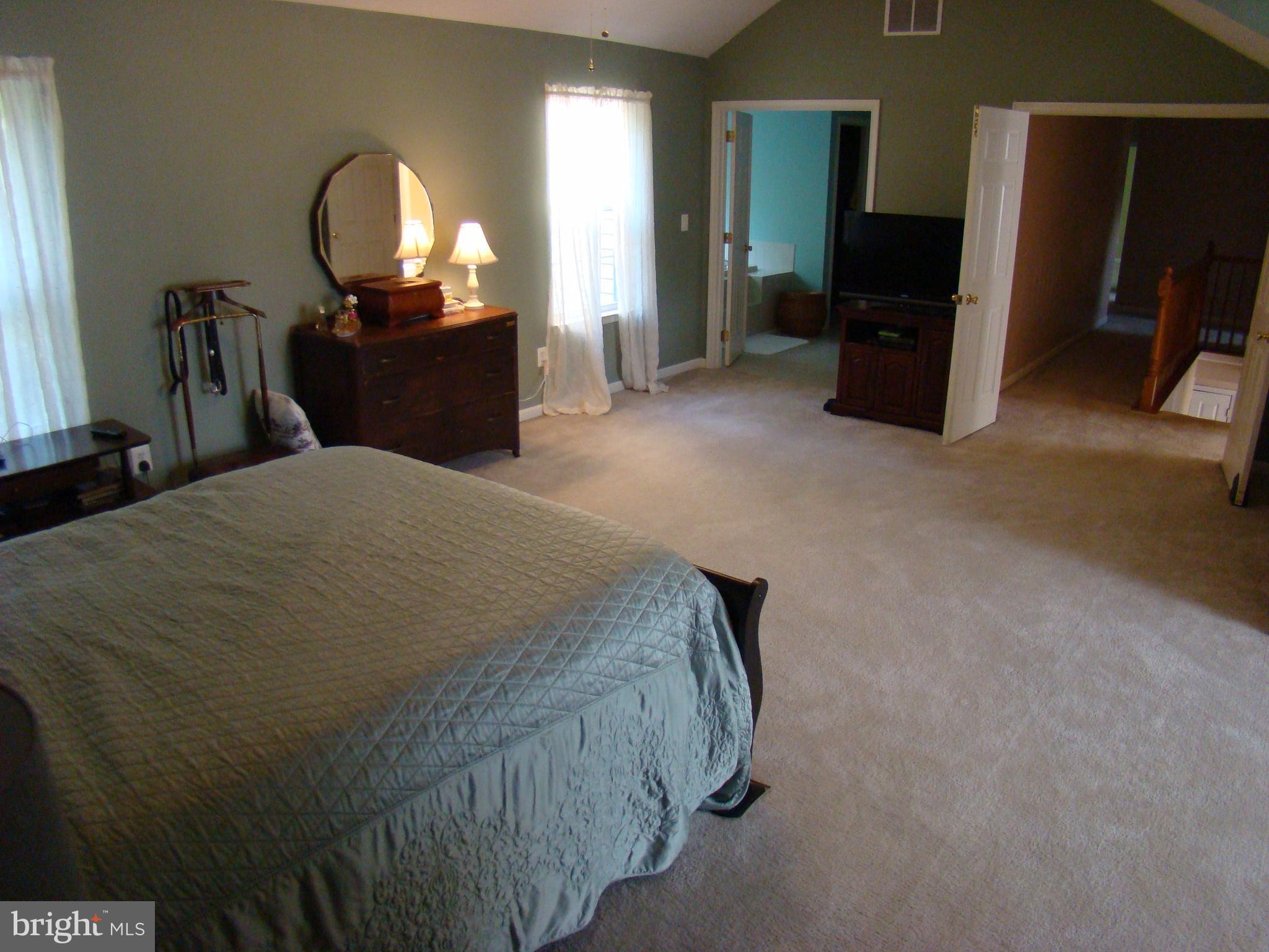 1700 Rudolph Lane Lusby, MD 20657 - Photo 12 of 30 BIG Mstr Bedroom w French doors