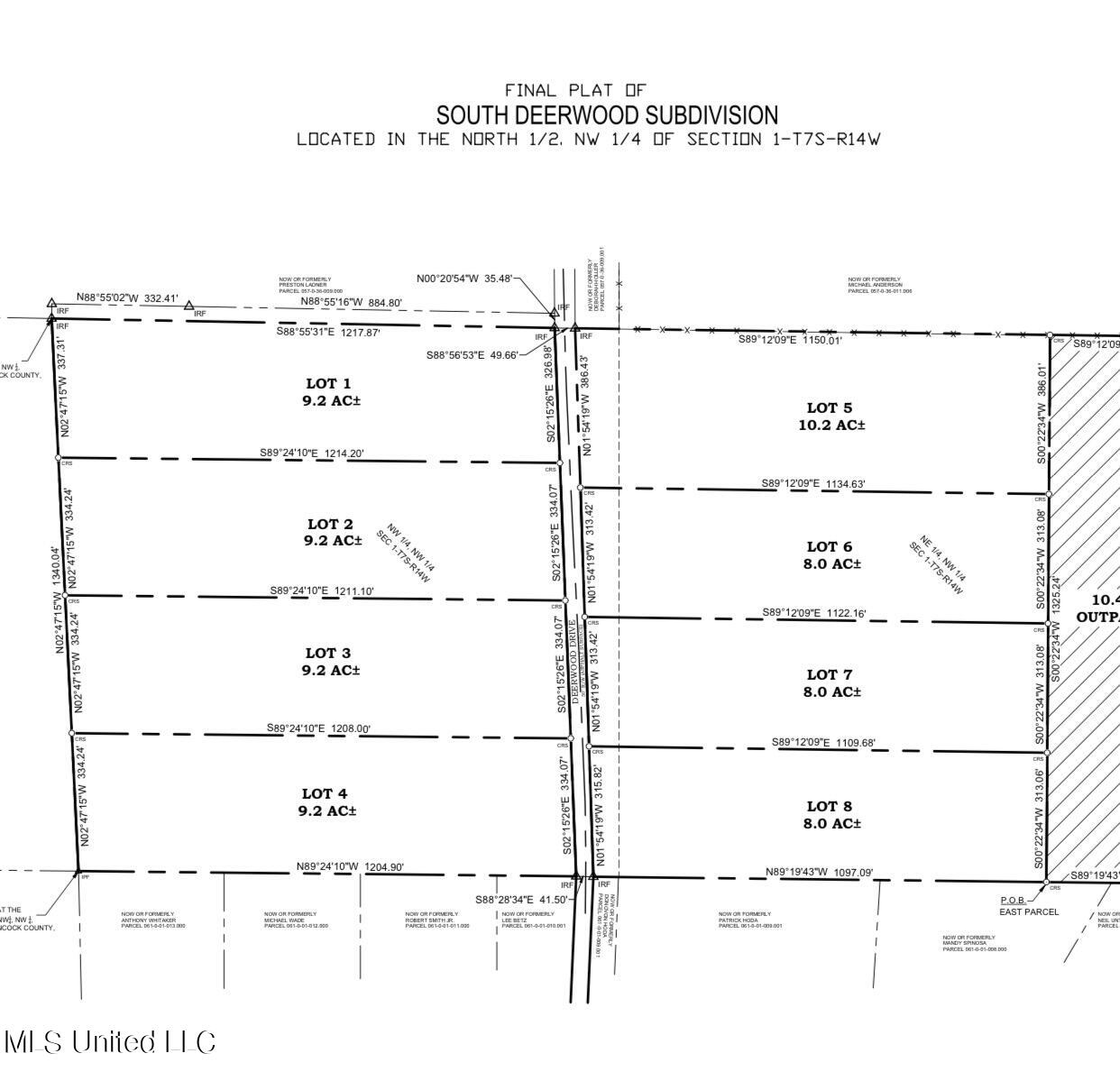 7 Deerwood Road Kiln, MS 39556 - Photo 1 of 10 Final Deerwood Plat